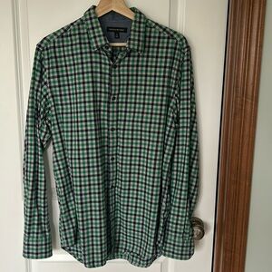 Banana Republic flannel button down shirt, M
